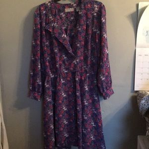 Vintage floral dress